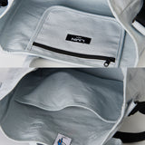 スラブバイオウォッシングキャンバスバッグ / SLUB BIO-WASHING CANVAS BAG-SKY