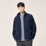 ２ポケットフィールドジップアップ/Layla The reason for love Two Poket Field Zip up Jacket J20 Dark Navy