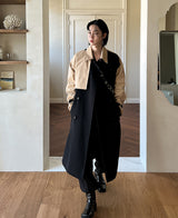 Coming color trench coat (2 color) (6678012231798)