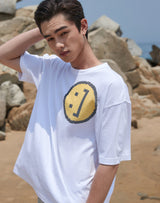 【OUTLET】SM:]E プリントオーバーサイズTシャツ WHITE