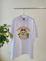 スマイルキャットショートスリーブTシャツ / VENTIQUE Smile Cat Short Sleeve T-shirt 3color