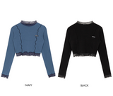 レタスエッジポイントトップス / Lettuce Edge Point Top (4573555130486)