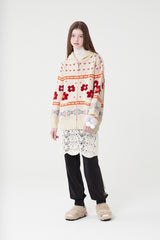 カウチンウールショールカラーカーディガン／COWICHAN WOOL SHAWL COLLAR CARDIGAN [IVORY]