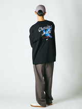 DAKYAM 2023 AW タイニーバットマイティーハミングバードマンダラフラワーロングTシャツ