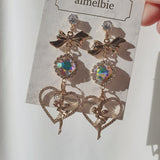 ティンカーベルハートイヤリング / Rainbow Tinkerbell Heart Earring
