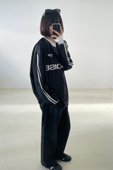スポーティージャージーロングTシャツ