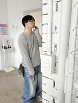 No.0648 slim waffle T (3color)