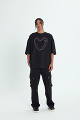 Overfit Line Drawing T-Shirt