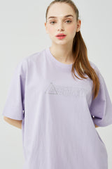 25P TRIANGLE GLITTER LOGO T-SHIRT (6554685571190)