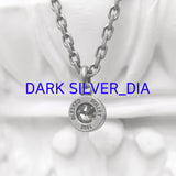 バレットバック ネックレス / Bullet Back Necklace_dark silver