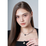 WHITE HEART PEARL EARRING (6618485915766)