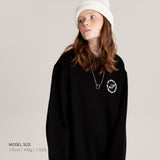 リボルブスウェット / Revolve Sweatshirt Black (4595379896438)