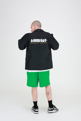 SMILE COACH JACKET (BLACK) (6699088543862)