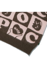 Hope Checker-Board Knit Vest_Brown (6678732439670)