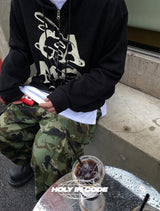 No.9971 CAMO hood zip-up (3color)