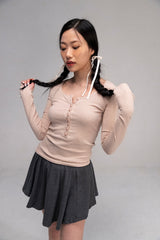 ジュリアボタントップ / PNF Julia Button Top