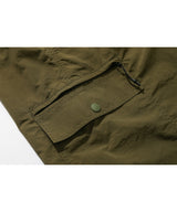マルチポケットクロップドパンツ/Multi Pocket Cropped Pants (Khaki)