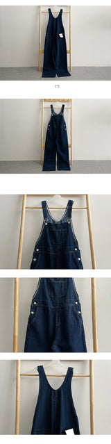 バーティーデニムオーバーオール / Barty Denim overalls.