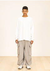 ディビジョンワイドカーゴパンツ/DIVISION WIDE CARGO STRING PANTS