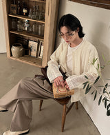 22S/S レースカーディガン (2 color) (6694785450102)
