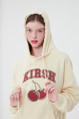 アーチロゴチェリーフーディー／ARCH LOGO CHERRY HOODIE [CREAM]