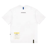 23 ペイズリーポケットオーバーサイズTシャツ / 23 PAISLEY POCKET OVERSIZED T-SHIRTS WHITE / WHITE MELANGE / BLACK / KHAKI