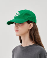 CAT HUMAN LOVE BALL CAP_GREEN