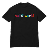 ハローワールドTシャツ（黒） I Kizuna AI × Thanksinsomnia (4625125179510)
