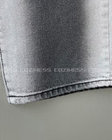 バターX-rayブラックブルーワイドデニム / TC4050-2 Butter X-ray Black Blue Wide Denim