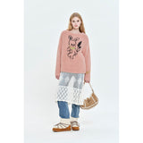 WITTY BUNNY NOMAD JACQUARD KNIT [PINK]