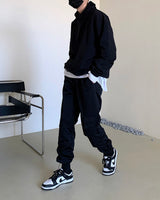ハイネックナイロンTシャツ/TN high neck nylon T-shirt (3 colors)