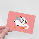 TANGERINE MOUSE POST CARD (6538761306230)
