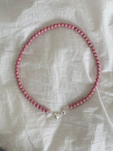 ノッティングピンクネックレス / [925silver] Notting pink Necklace