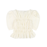 WRINKLE PUFF BLOUSE