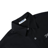 Rope Print Relaxed Shirt - Black