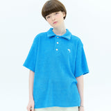 ドルフィンテリーカラーハーフスリーブTシャツ / Dolphin terry collar half sleeve tshirt