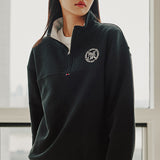 サークルロゴコットンアノラック/CIRCLE LOGO COTTON ANORAK_BLACK