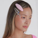 レタリングテリーヘアクリップ