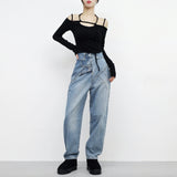 [NONCODE] Lamir Strap Off T-shirt