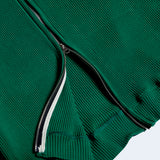 ２WAYジップアップワッフルカーディガン/DAMP 2-WAY ZIP-UP WAFFLE CARDIGAN_GREEN