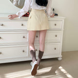 スリットポケットミニスカート / [4color] slit pocket mini skirt