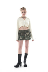 ミリタリーミニスカート/MILITARY MINI SKIRT