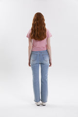 レールシャーリングTシャツ/RAIL SHIRRING T.SHIRT