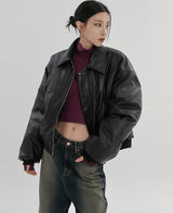 （UNISEX）チャブ6オンスレザージャンパー