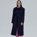 Sailor Long Coat - Navy (6674918670454)