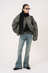 Saint slim boot cut denim pants
