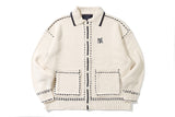 ハンドスティッチニットカーディガン/HAND STITCH KNIT CARDIGAN_OATMEAL