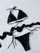 Rose Cosage Strap SET Bikini
