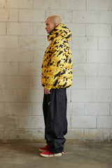 スワーリングロゴフーディーウェルロンパーカ/BSR2223FWJK002 SWIRLING LOGO  HOODIE WELLON PARKA YELLOW
