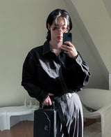 western shirt (black) (6685717921910)